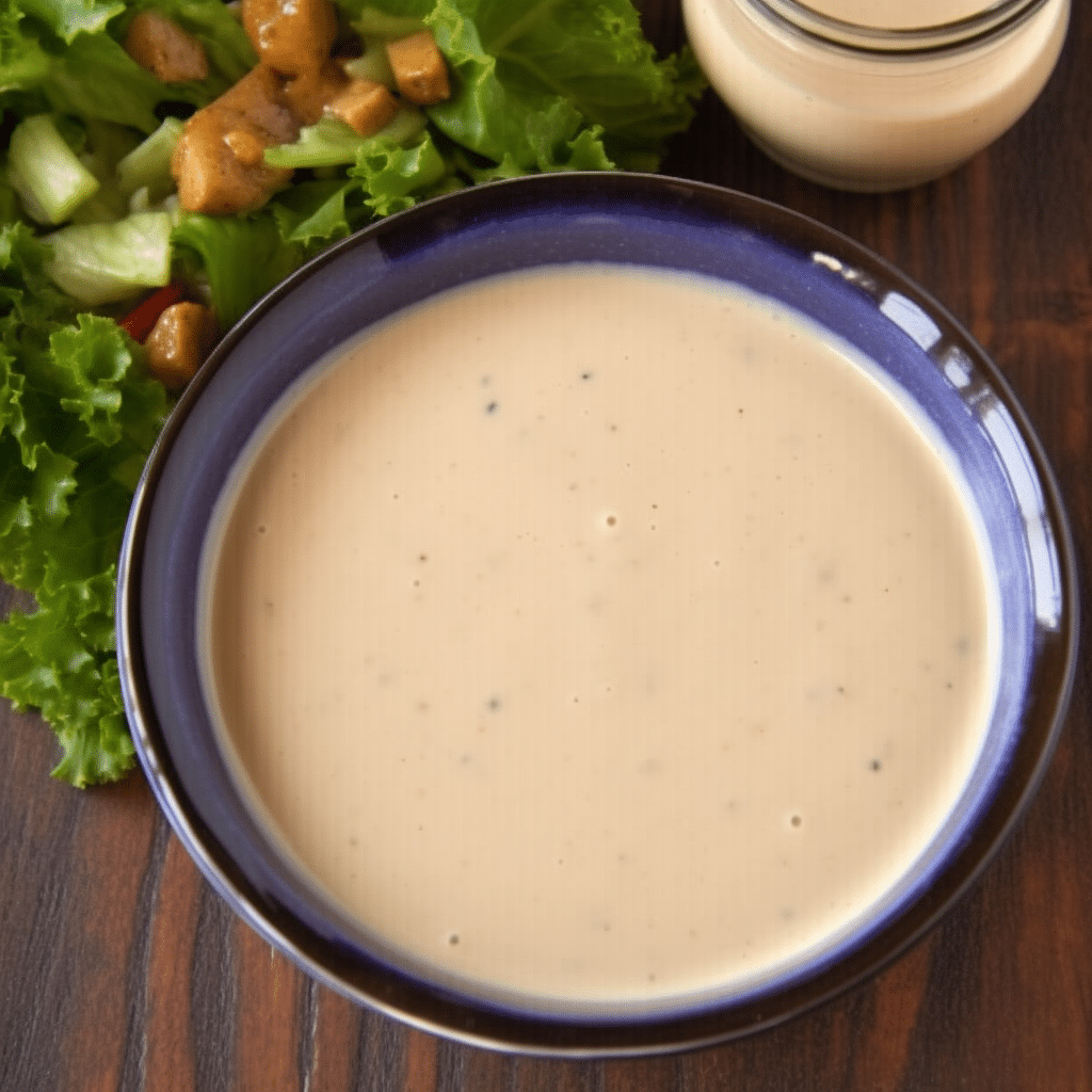 vegan tahini yogurt dressing