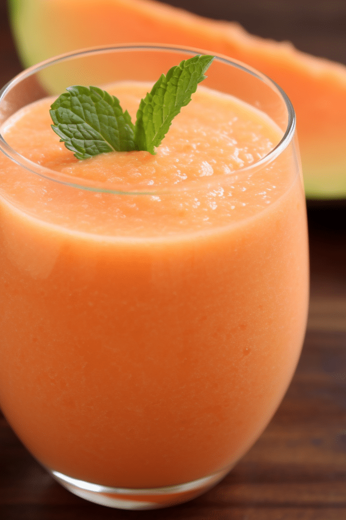 Cantaloupe Carrot Smoothie