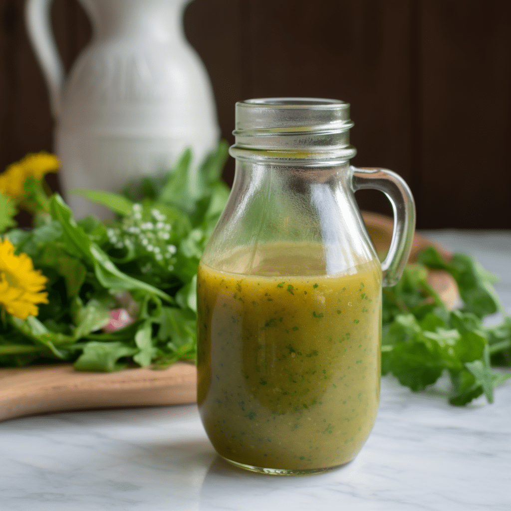 garlic mustard vinaigrette