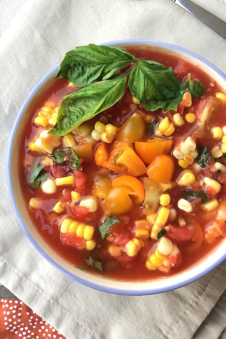 tomato corn gazpacho