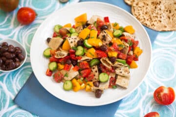 Fattouche Salad - Quick & Easy - VegKitchen.com