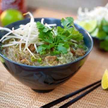 Vegan Pho Bo soup