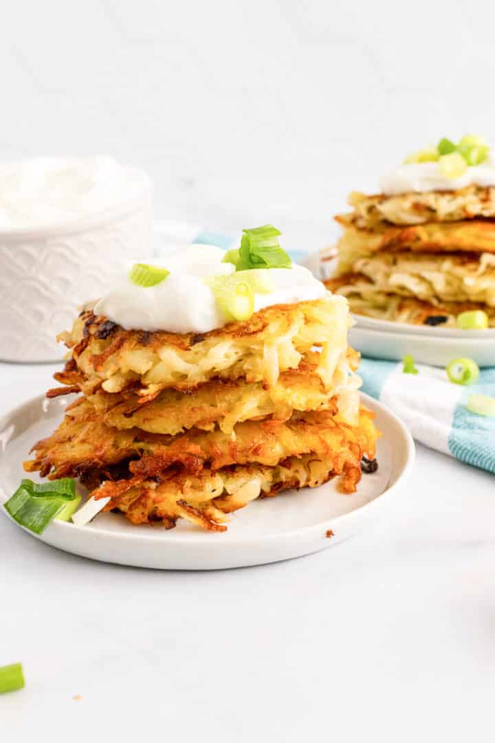 Vegan Potato Pancakes - Gluten-Free Latkes - VegKitchen