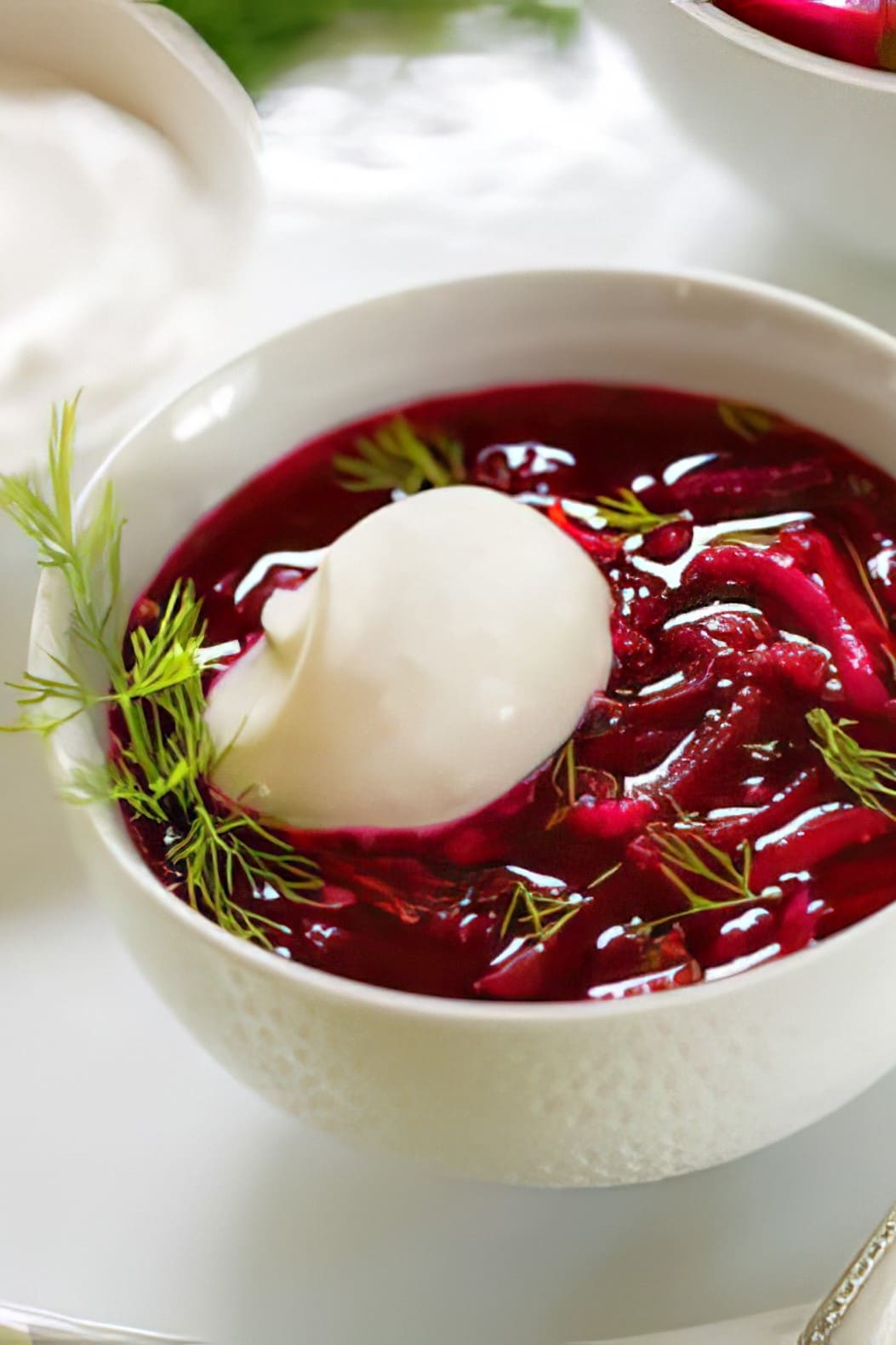 raw cold borscht