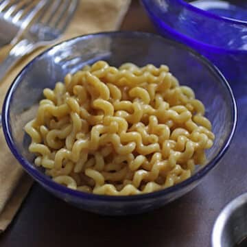 Kid-friendly Peanut butter noodles