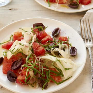 Blood orange and olive salad by Jason Wyrick