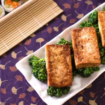 Tofu teriyaki recipe