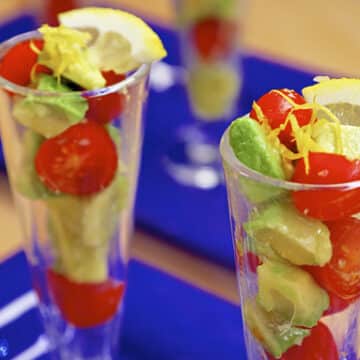 Avocado parfaits recipe by Laura Theodore