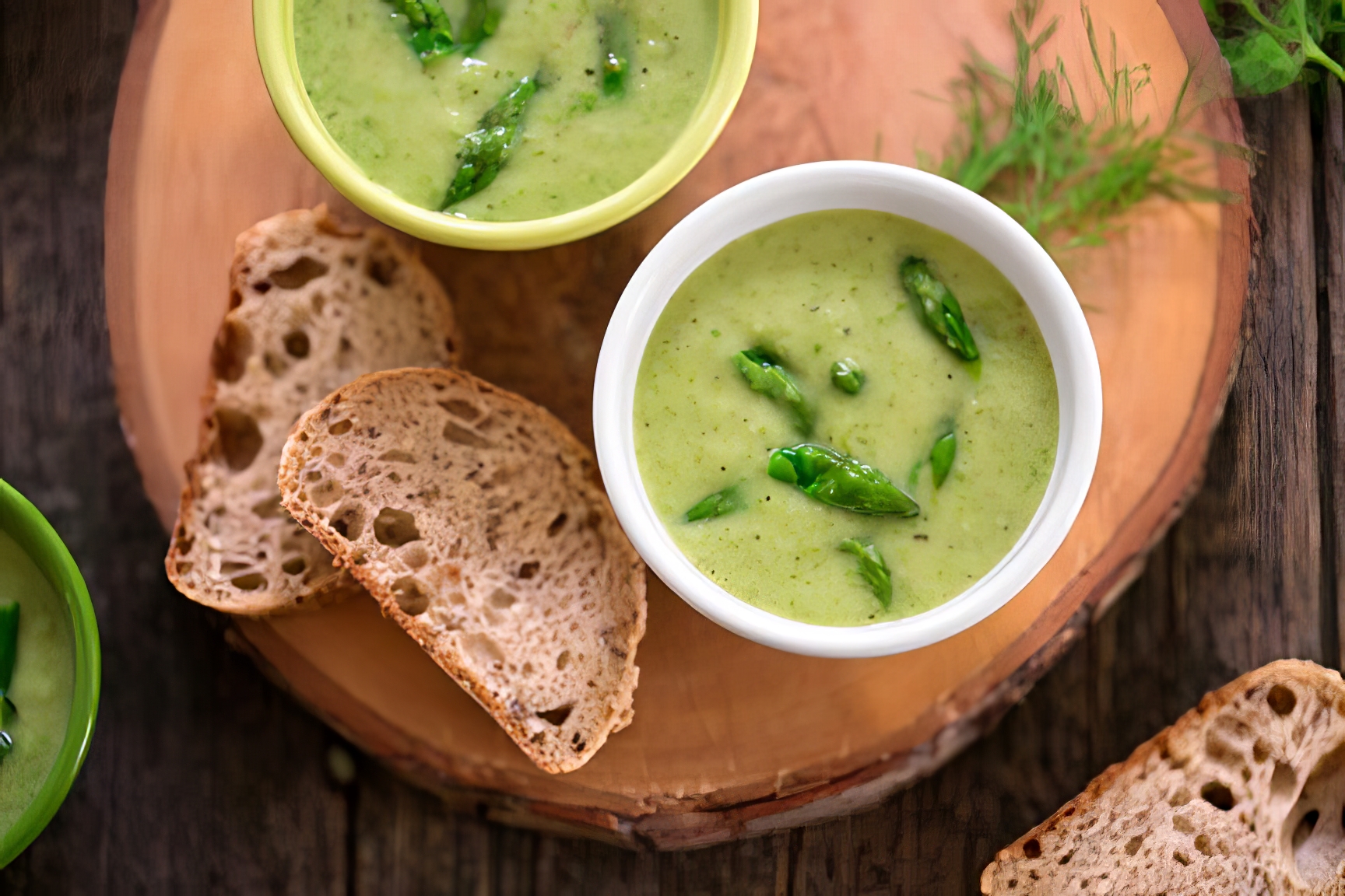 vegan cream of asparagus soup