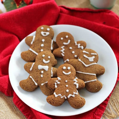 7 recipes for Vegan Gingerbread Cookies for the Holidays