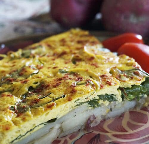 Vegetable Frittata (Potato & Spinach!) - Meaningful Eats