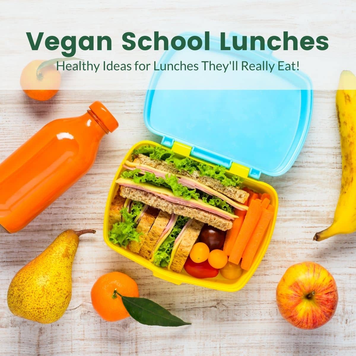 Healthy Vegan Back to School Lunchbox Ideas - NeuroticMommy