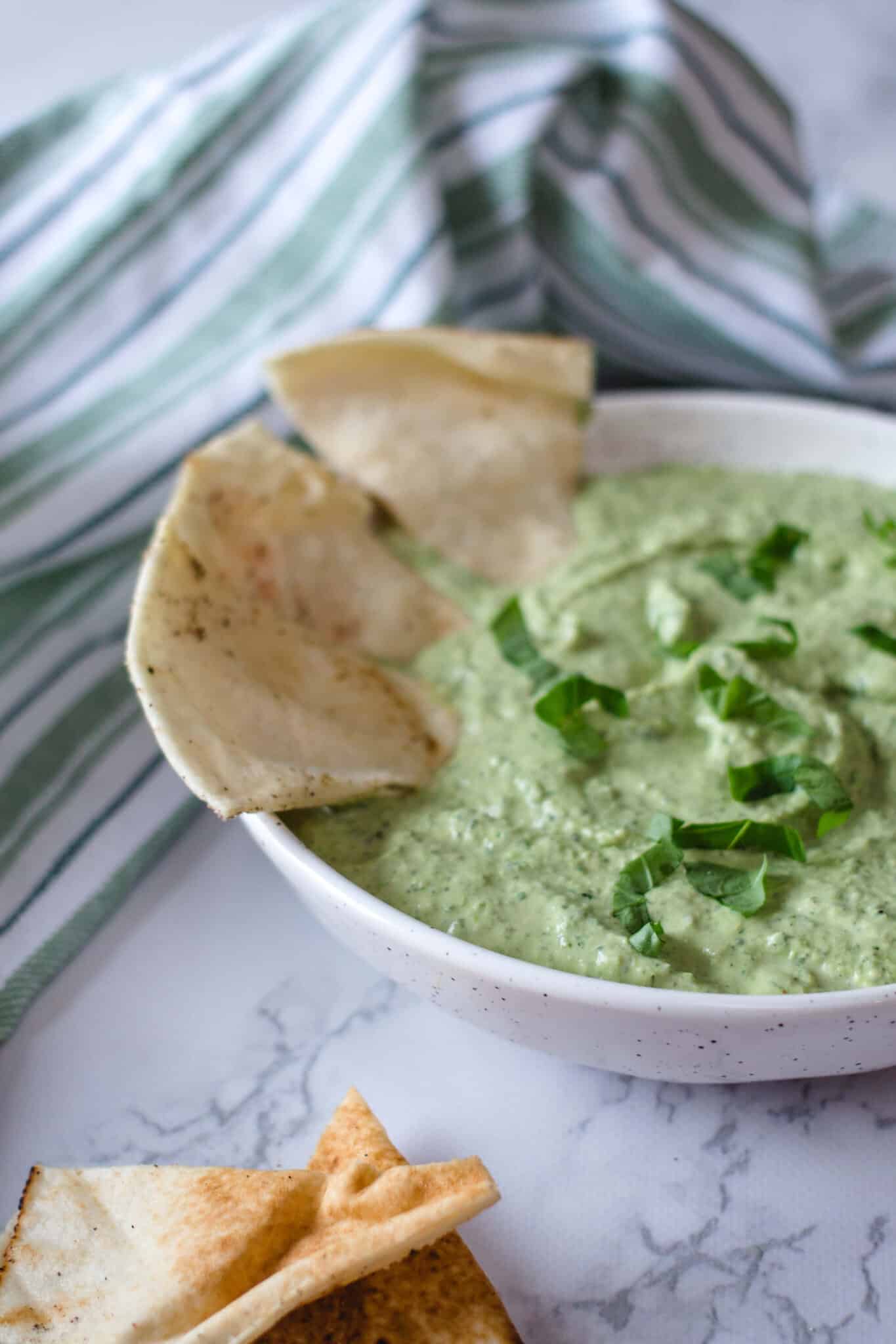 Spicy Avocado Edamame Dip | VegKitchen