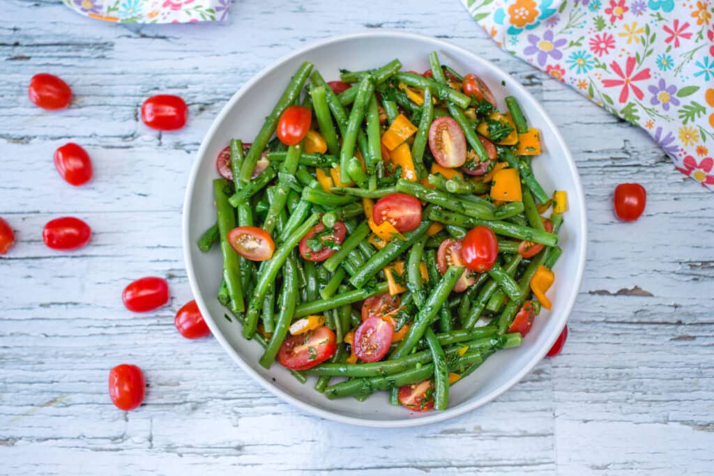 Simple Green Bean Salad | VegKitchen