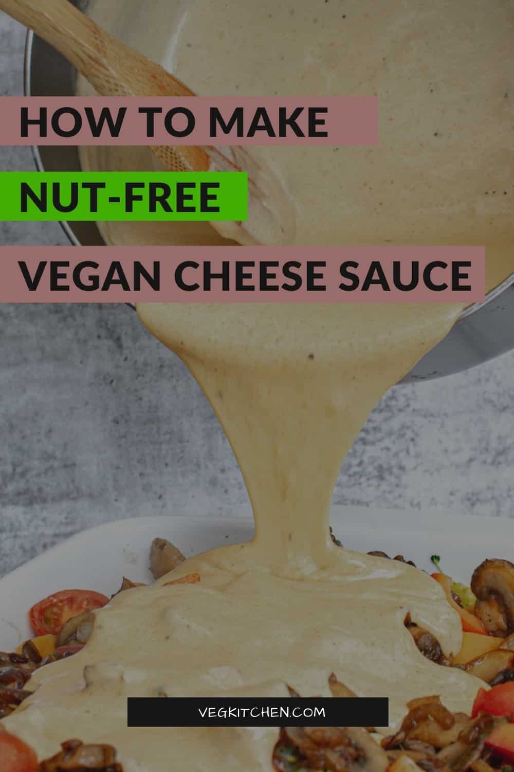 Vegan Cheese Sauce (No Nuts!) - 5 Ingredients - VegKitchen