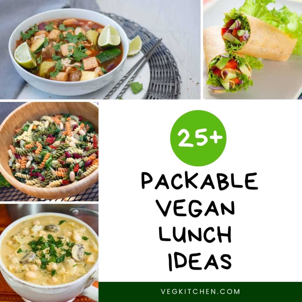 25+ Vegan Packable Lunches - Quick & Healthy Ideas - Veg Kitchen