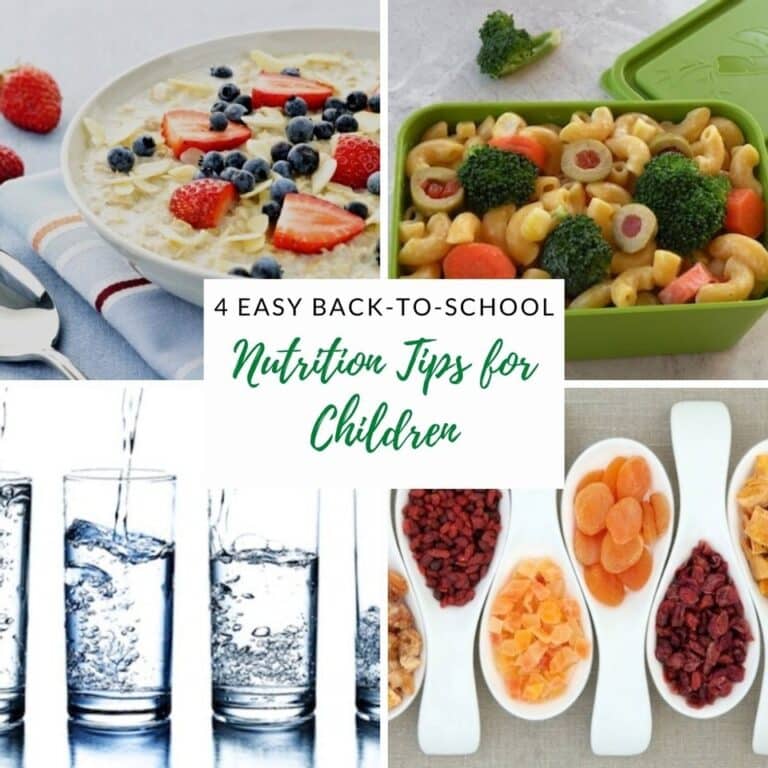 4 Easy Back-to-School Nutrition Tips for Children