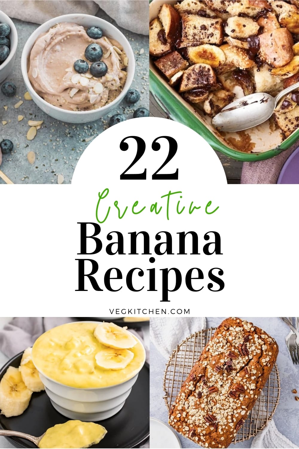 22 Creative Ways To Use Bananas - From Pudding To Pizza - VegKitchen