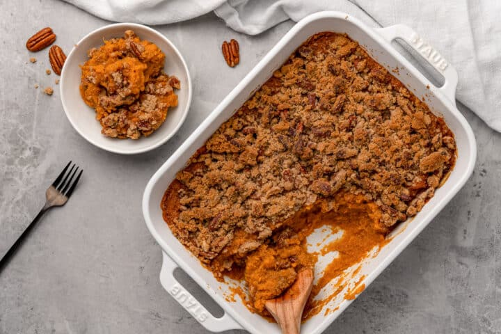 Vegan Sweet Potato Casserole - Vegan recipes by VegKitchen