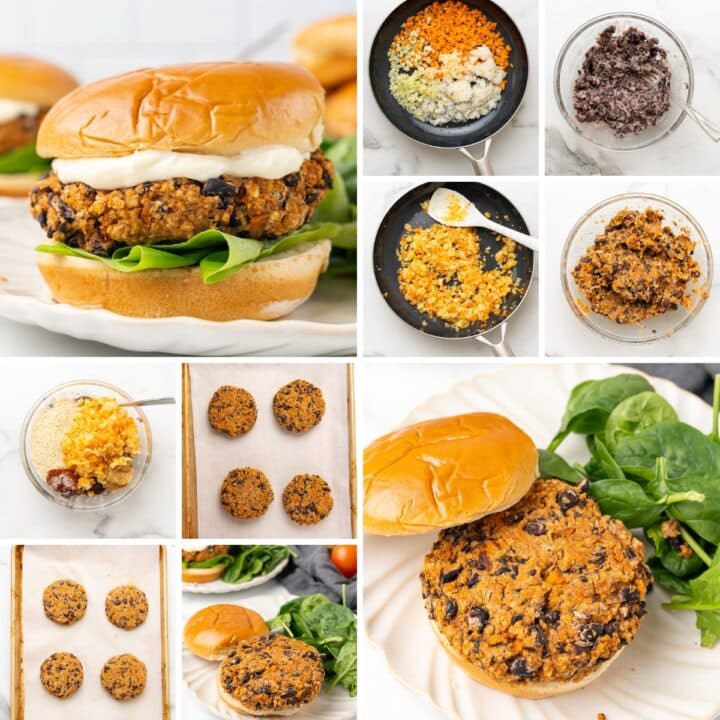 Chipotle Black Bean Burgers (Vegan) - Vegan Recipes By VegKitchen