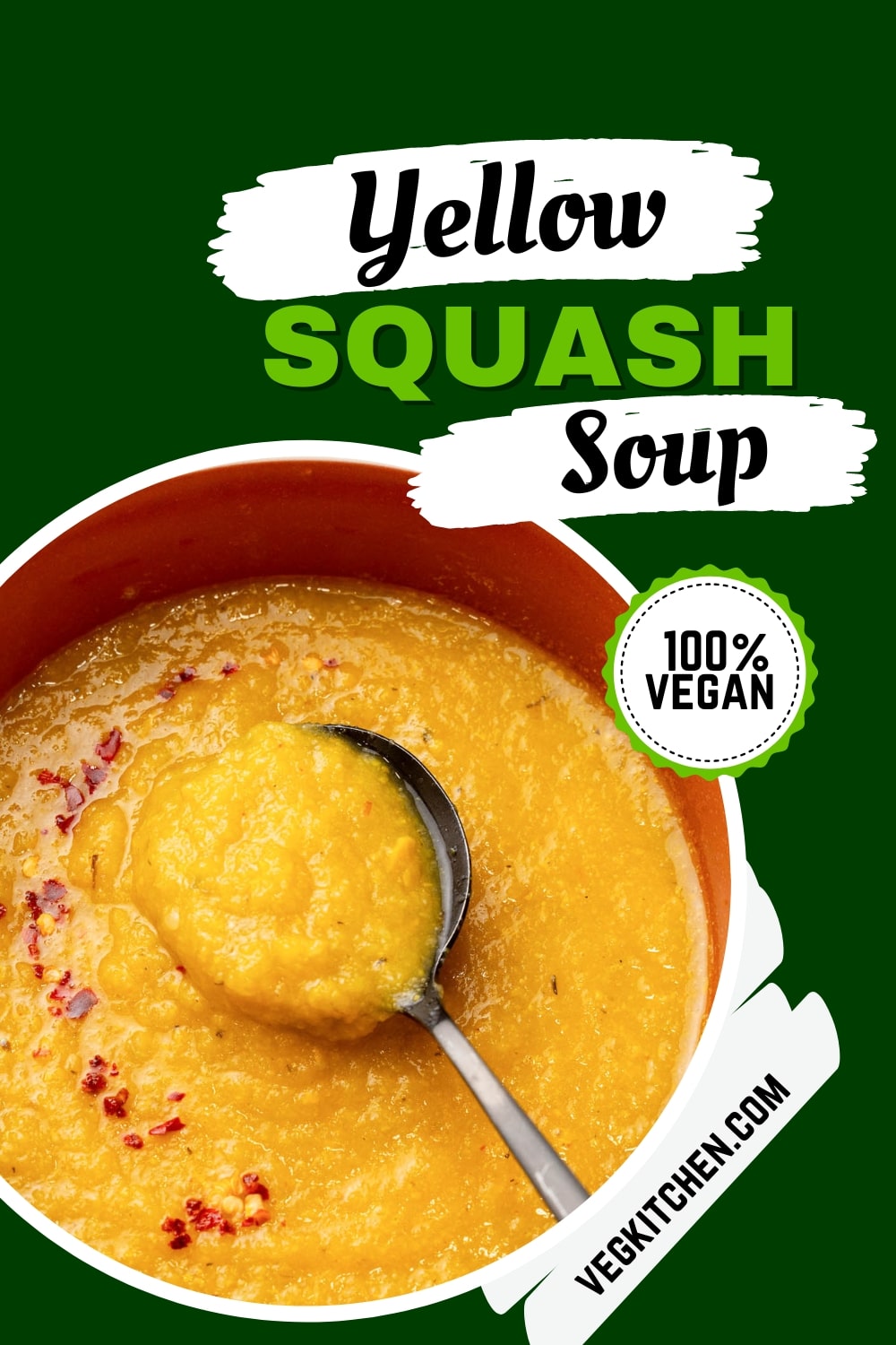 yellow squash soup vegan