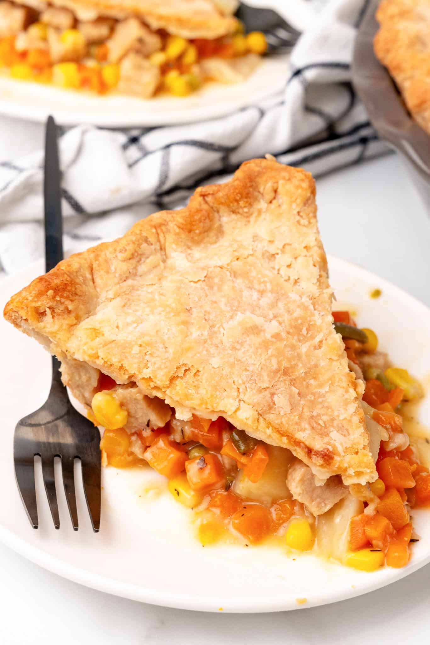 holiday main dish vegan pot pie