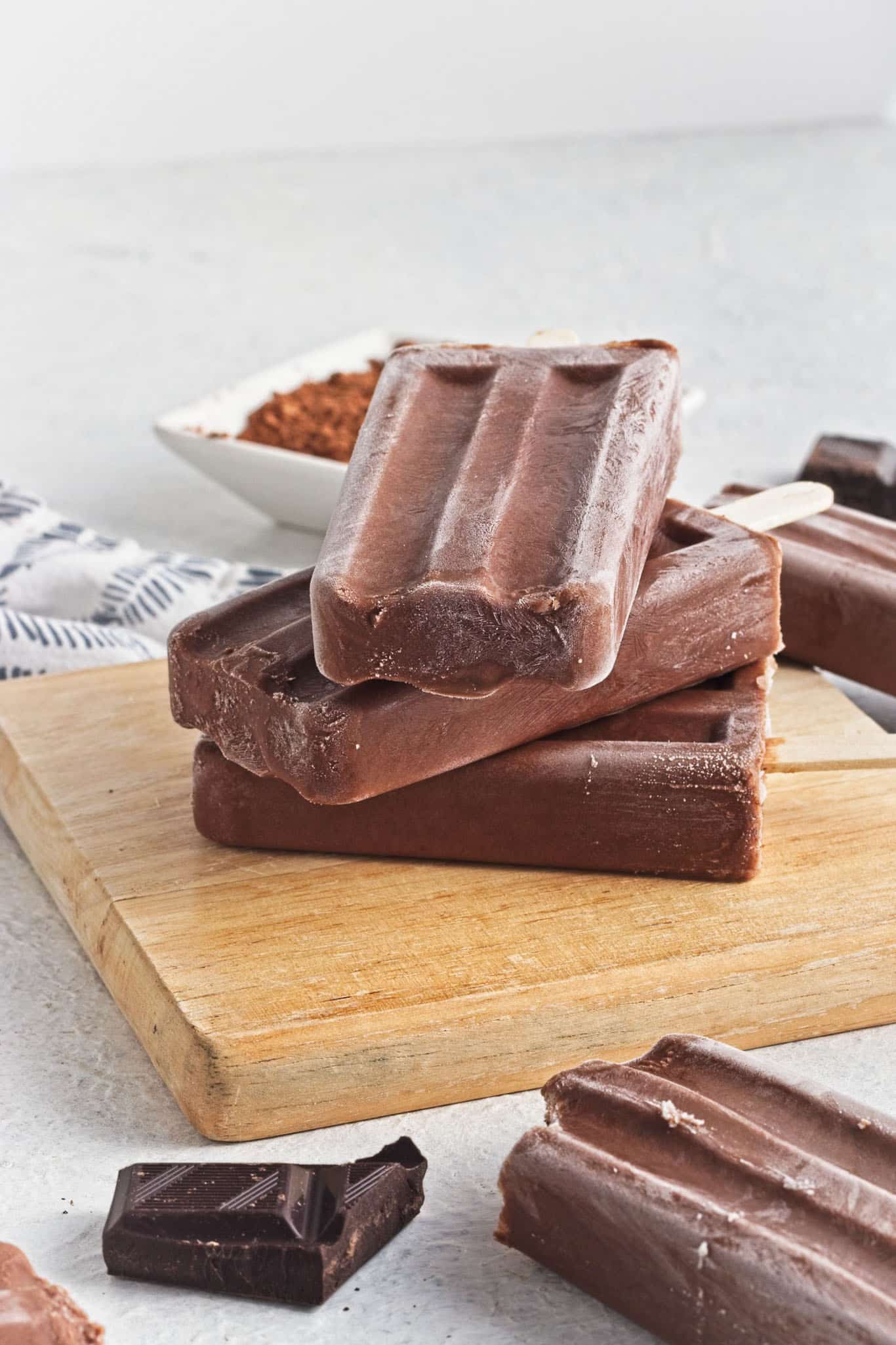 dairy-free fudgesicles